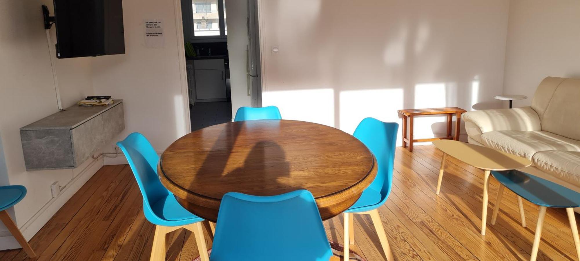 Appartement 83 M2, 4 Lits , 5 Pers, 100 M De La Gare, Confortable Et Lumineux Le Havre Eksteriør bilde